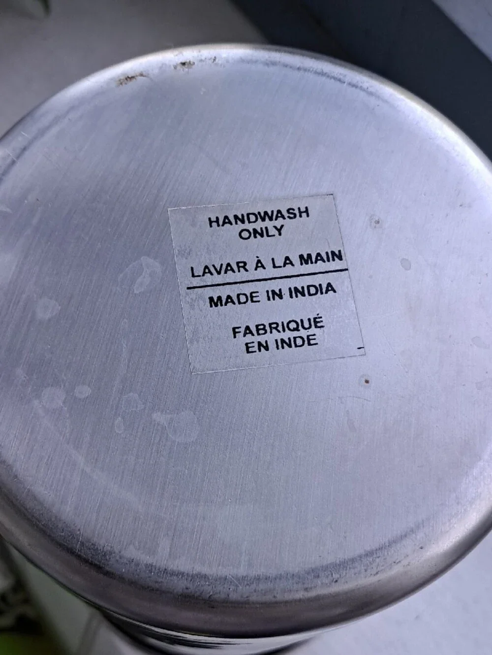 Stainless Steel Chevron Metal Container